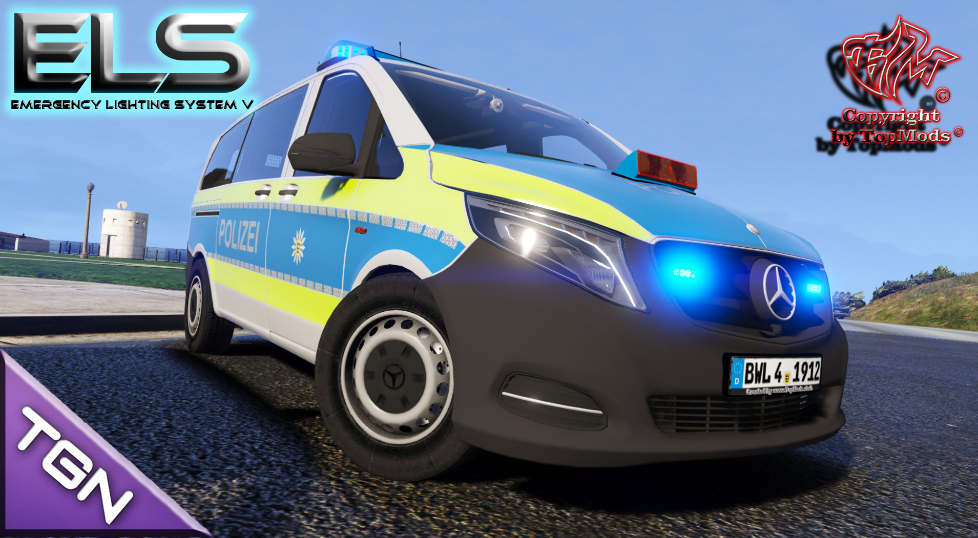 M B V250 Polizei Baden W rttemberg V1 0 0 TopMods F r Grand Theft Auto 5