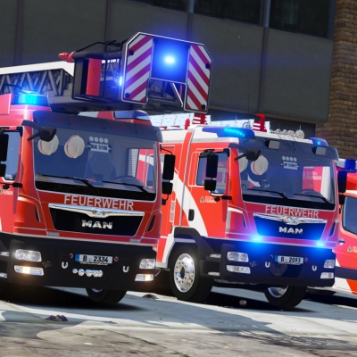 GTAV-Feuerwehrfahrzeuge