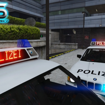 GTA 5 Mod - BMW 353i E34 Polizei (1989-69) - PC Download
